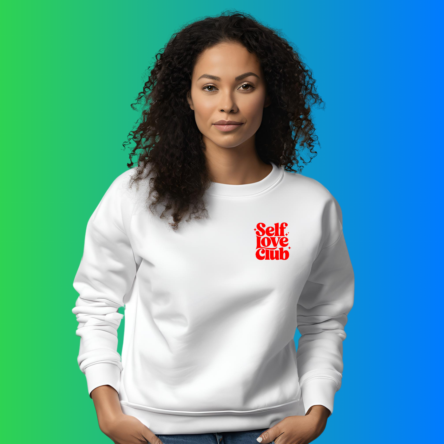 Self Love Club Affirmation Crewneck