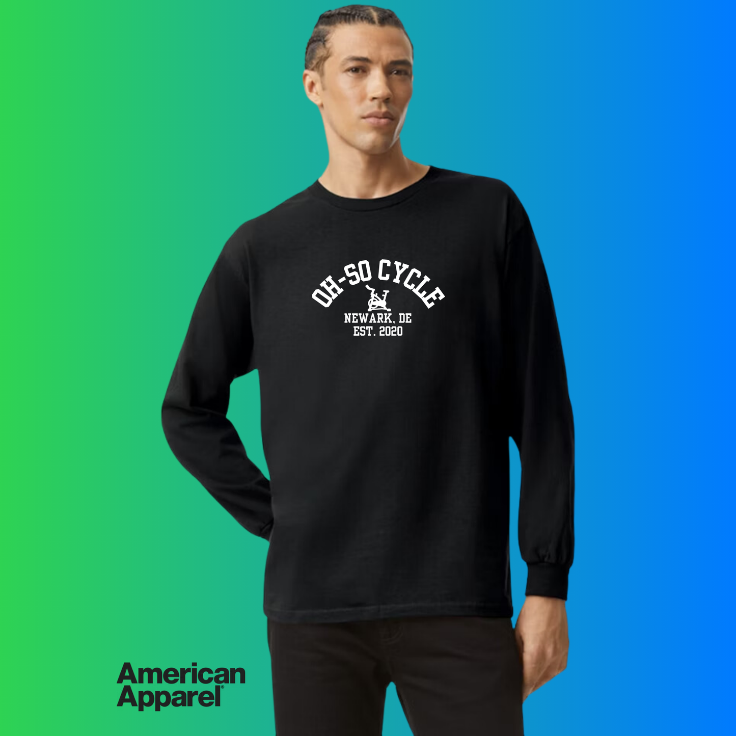 American Apparel® Unisex Heavyweight Cotton Long-Sleeve T-shirt