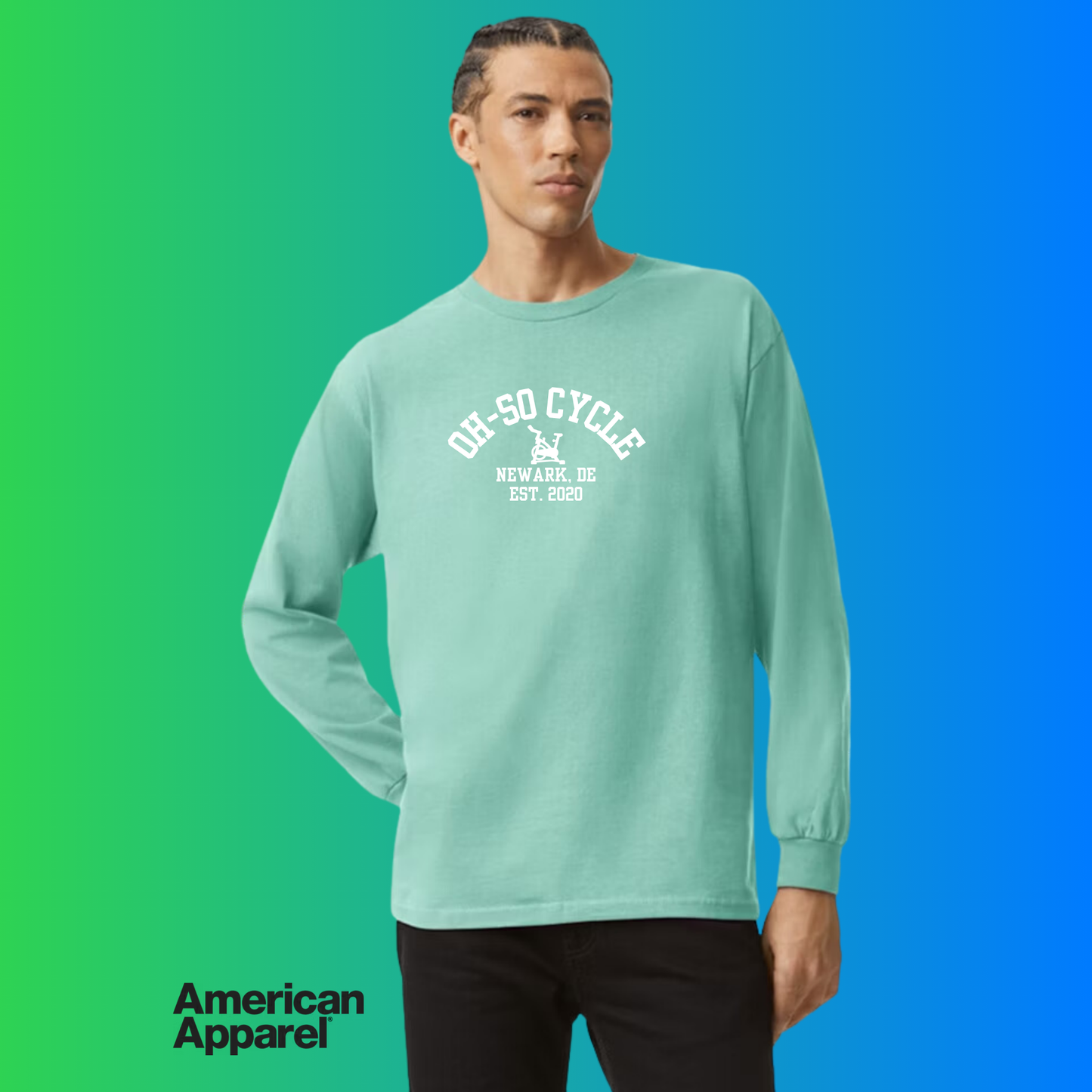 American Apparel® Unisex Heavyweight Cotton Long-Sleeve T-shirt