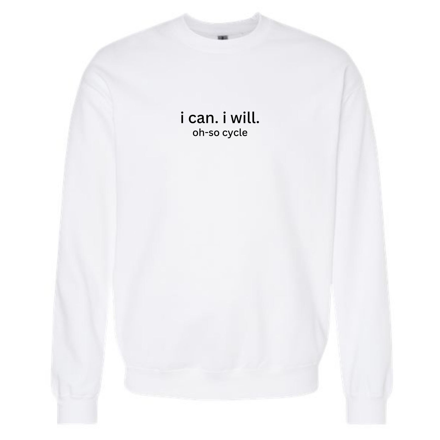 Classic I Can. I Will. Crewneck (In-Studio)