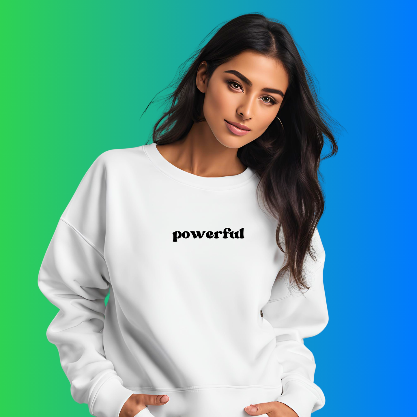 Powerful Affirmation Crewneck