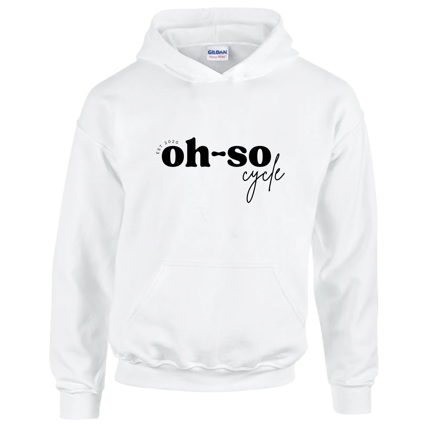 Curved Script Logo Hoodie