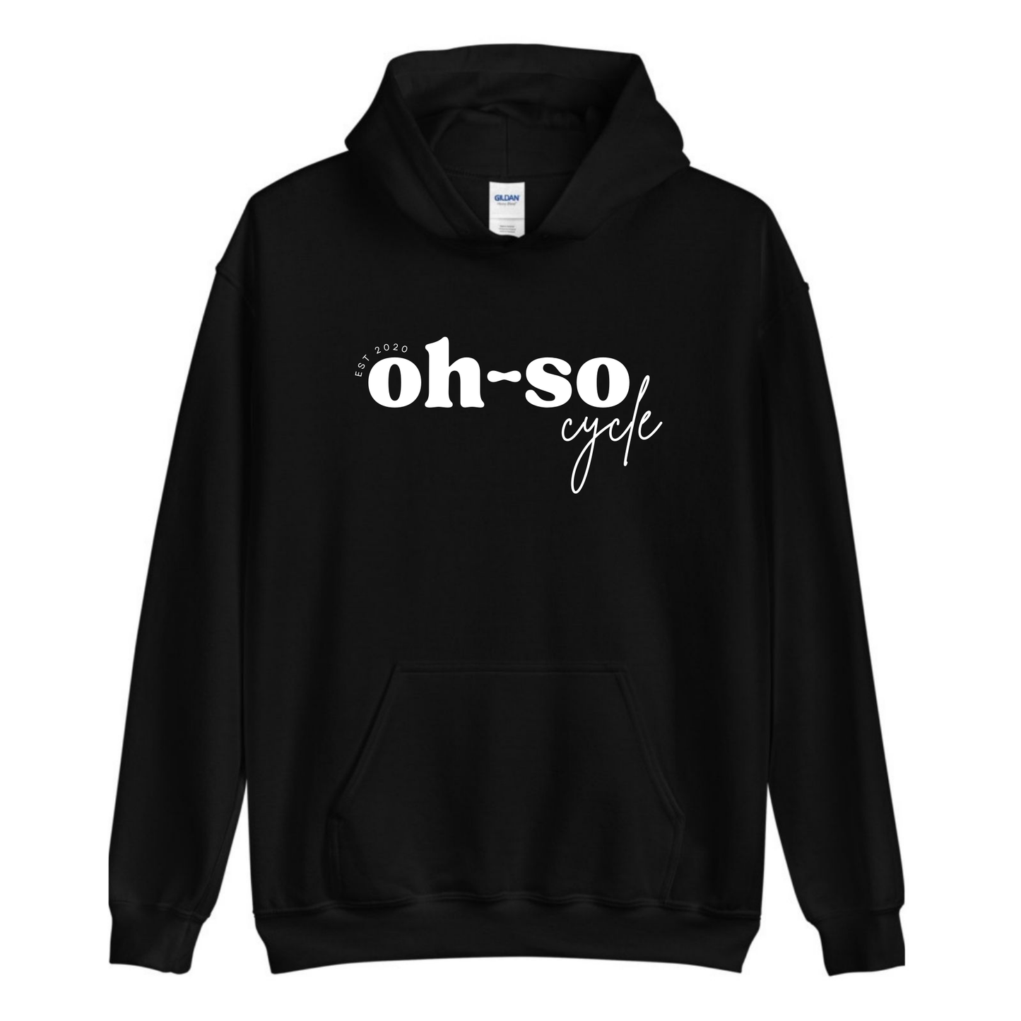 Curved Script Logo Hoodie