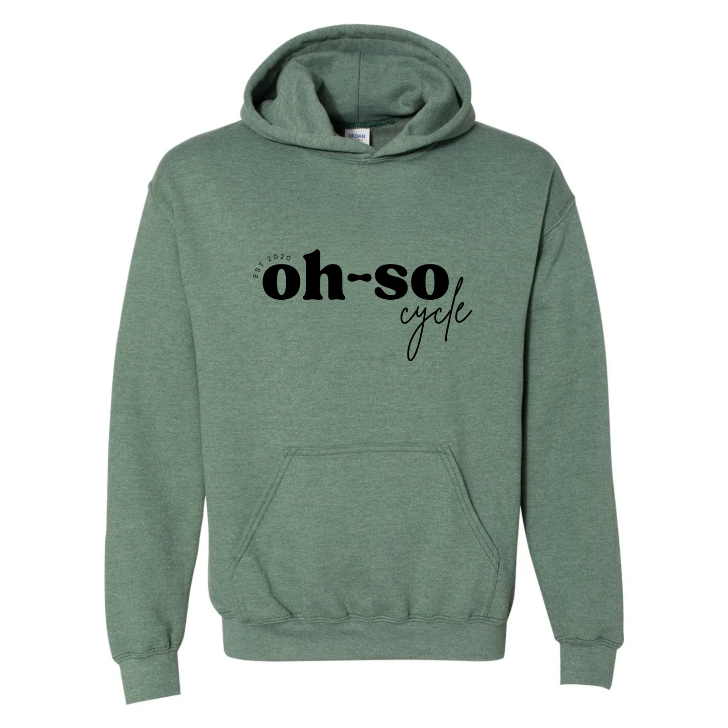 Curved Script Logo Hoodie