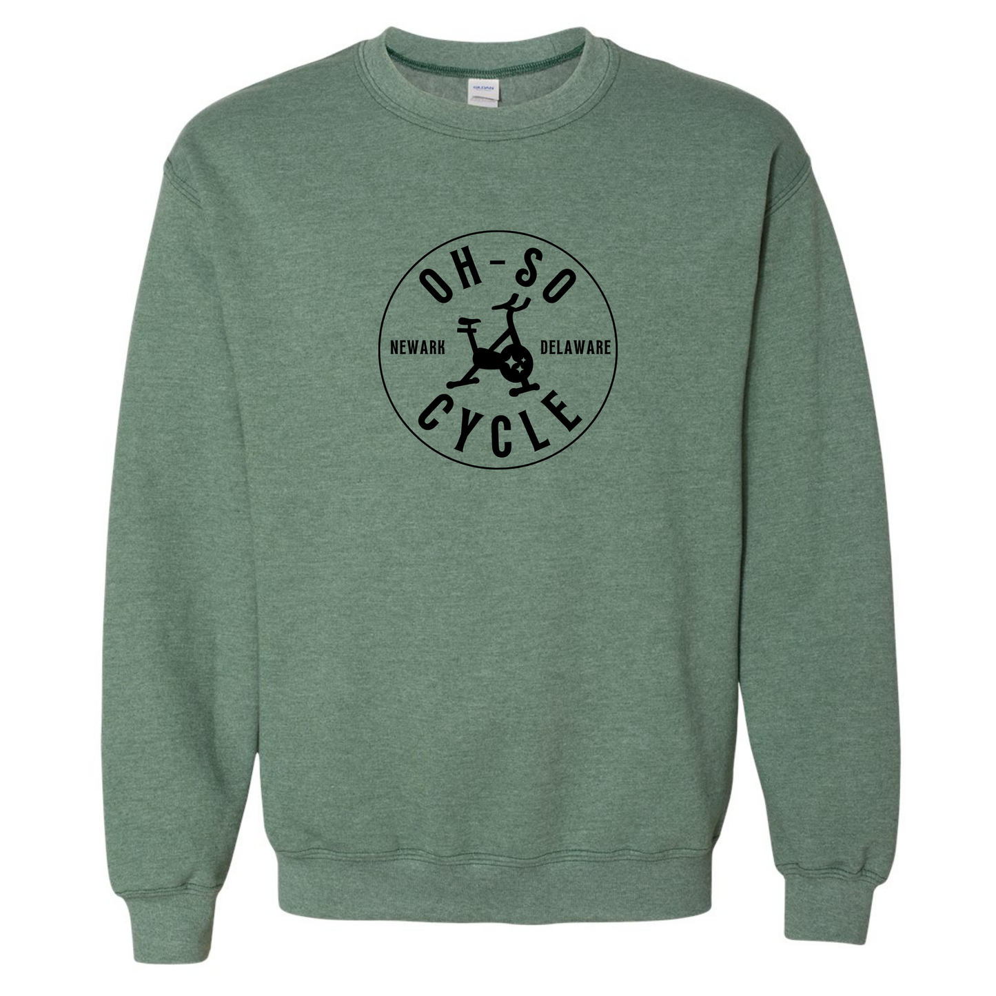 Sparkly Spin Bike Logo Crewneck (In-Studio)