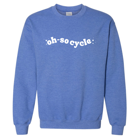 Wavy Sparkle Logo Crewneck (In-Studio)