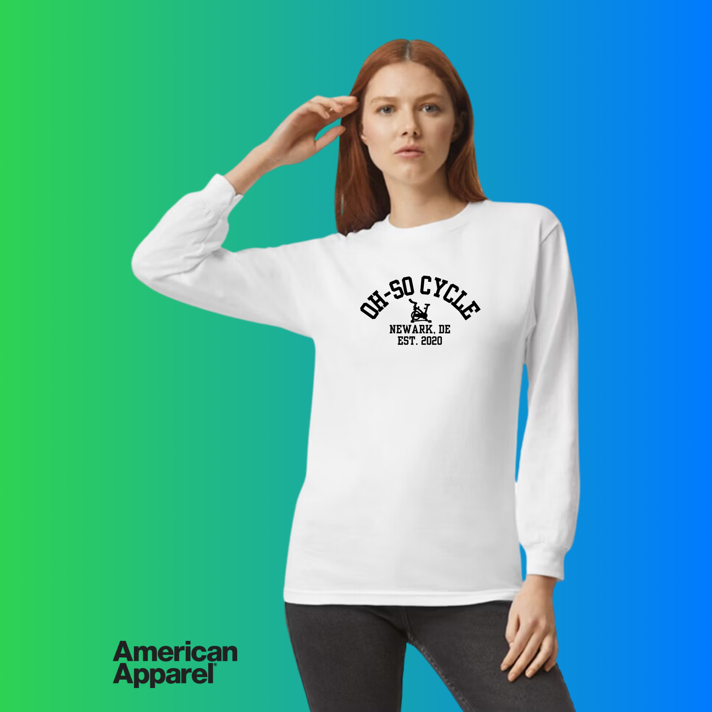 American Apparel® Unisex Heavyweight Cotton Long-Sleeve T-shirt